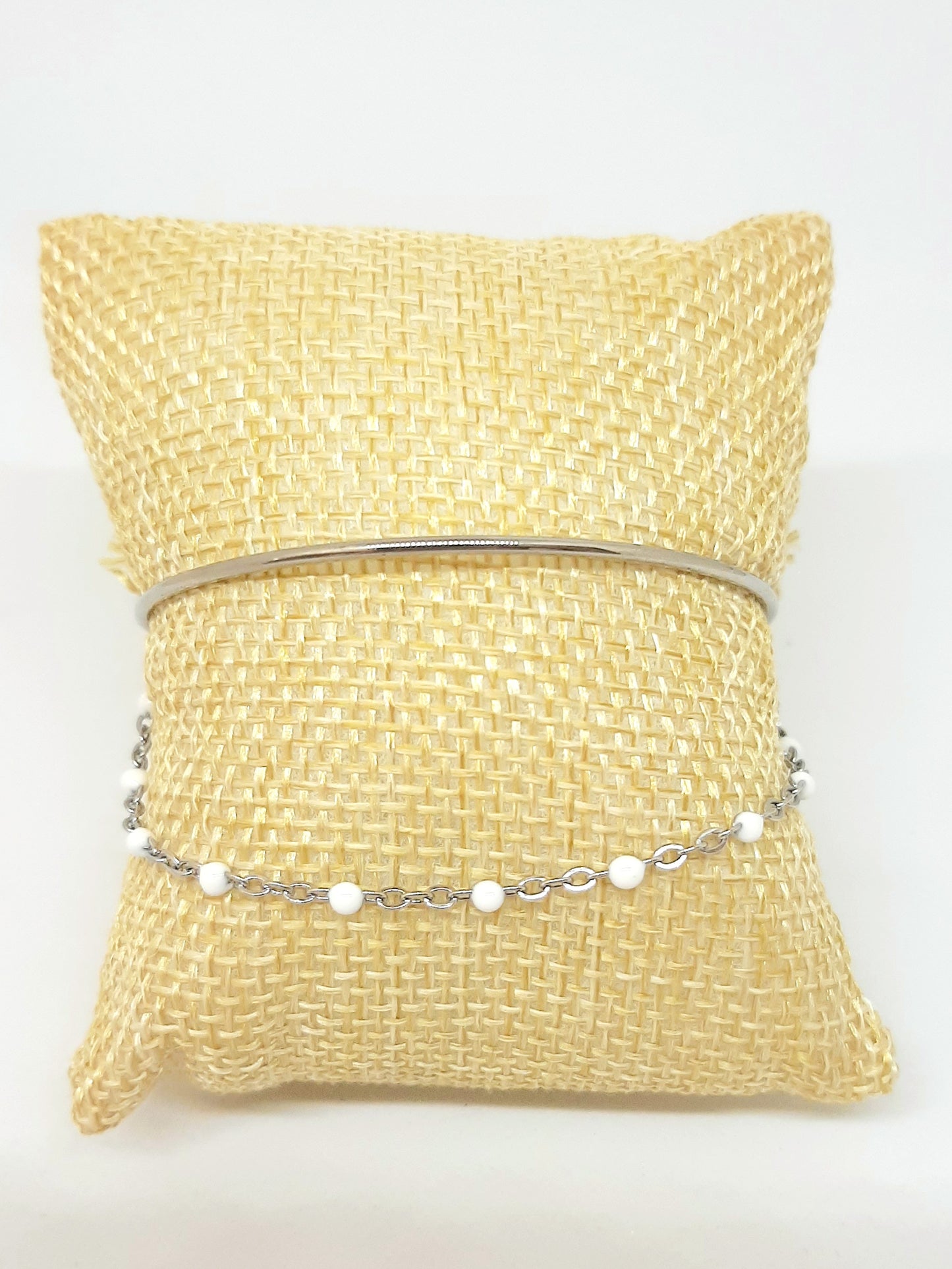 Bracelet double rang "ASTERIA"
