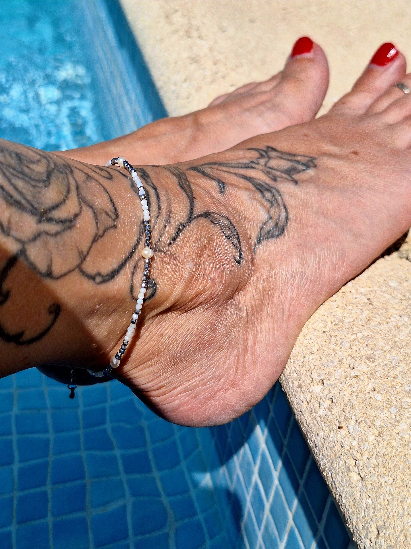 Bracelet de cheville "AVAH"