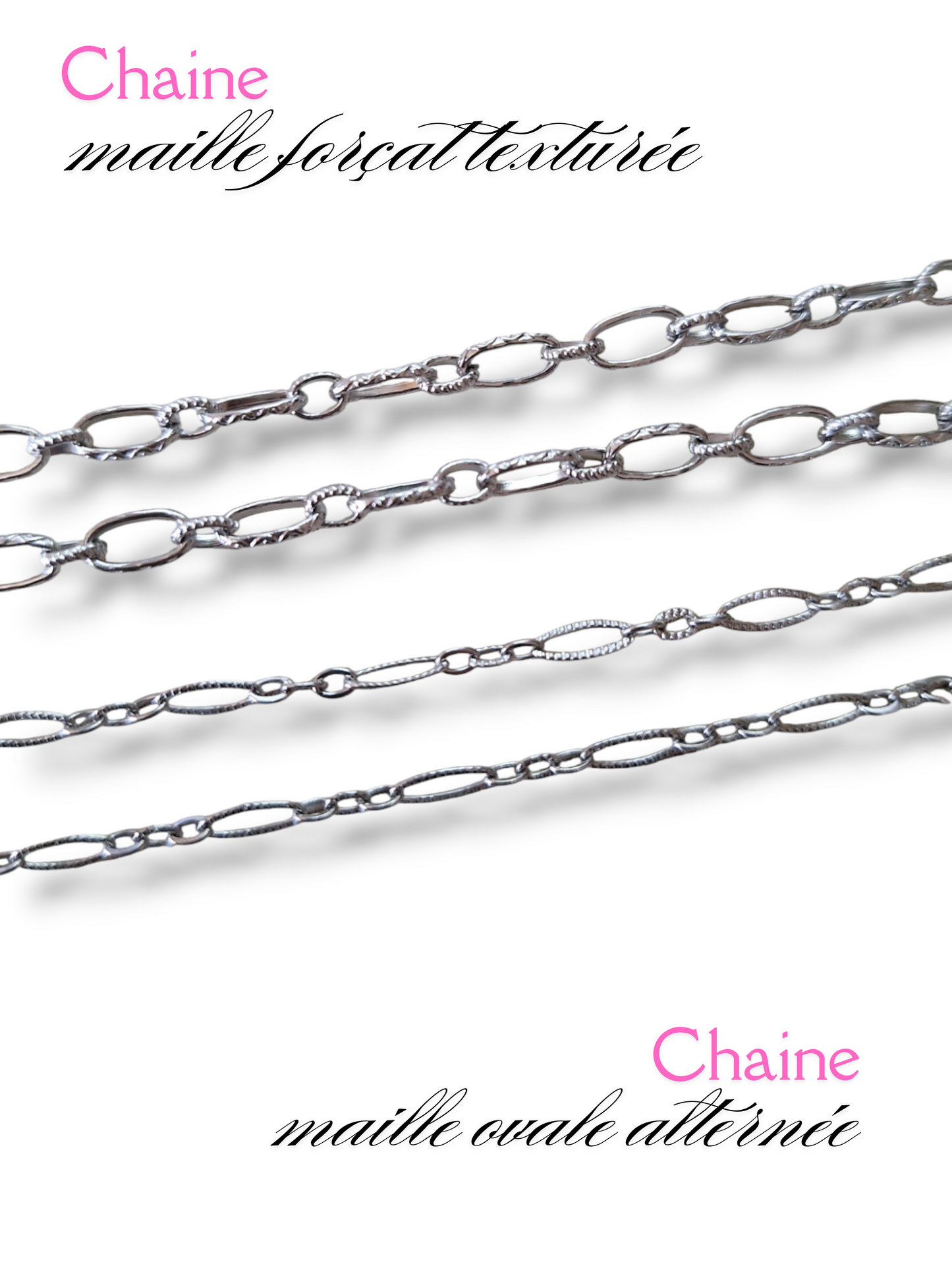 Collier "CHARM" - argenté