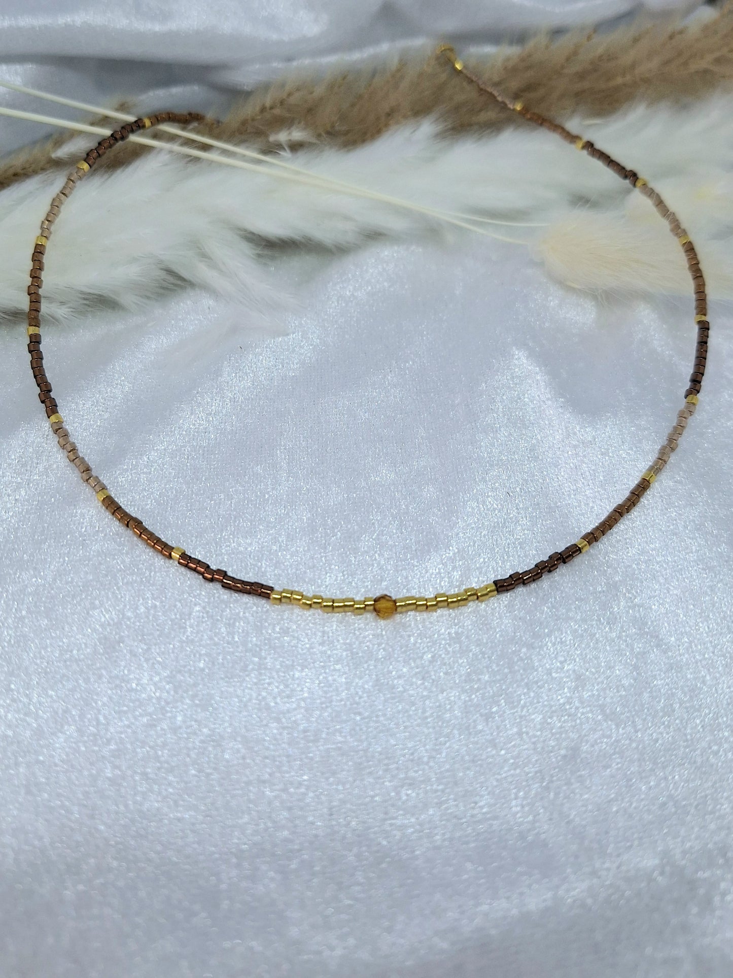Collier "ELOA" - doré