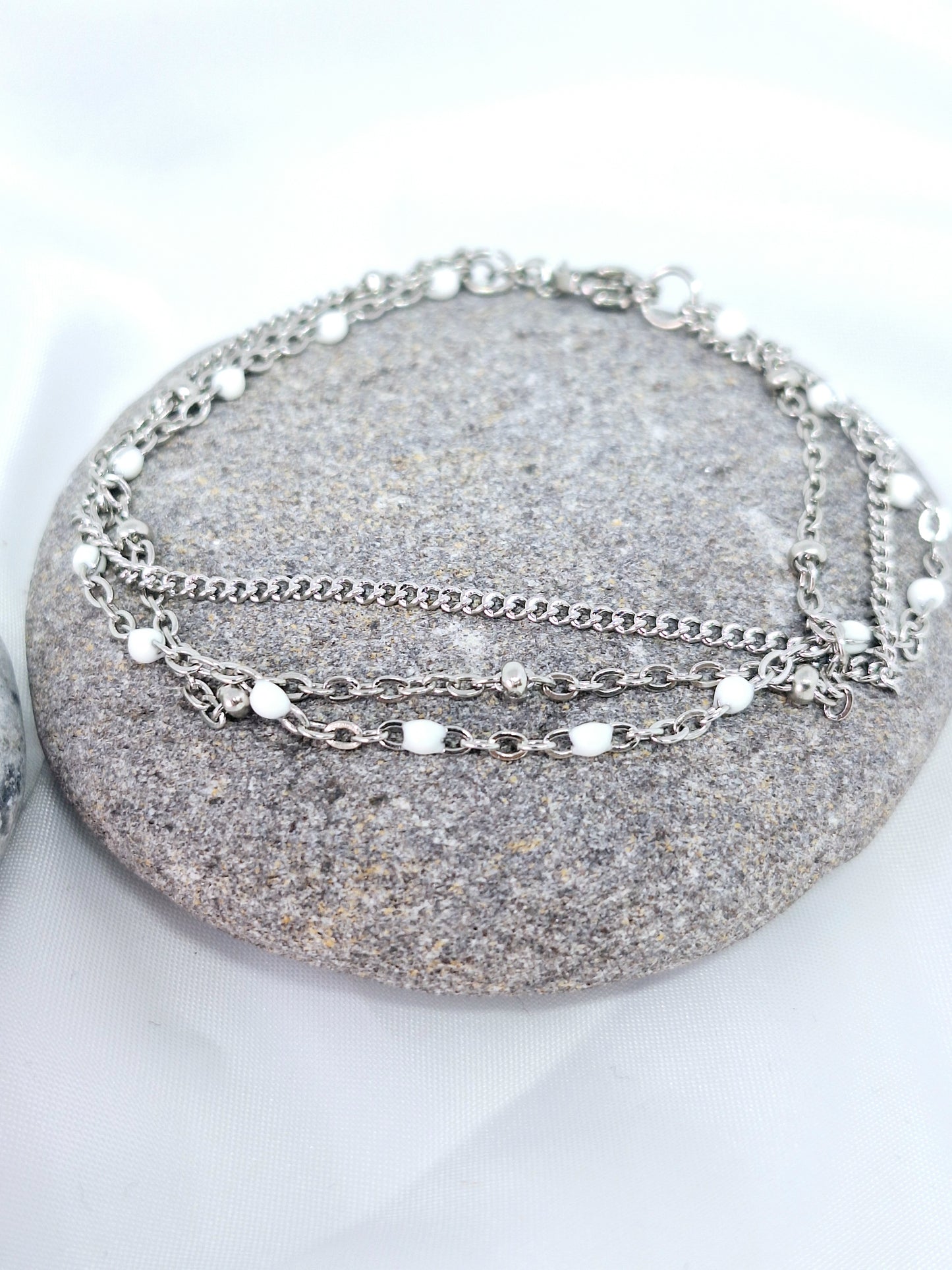 Bracelet triple rangs "IRIS"