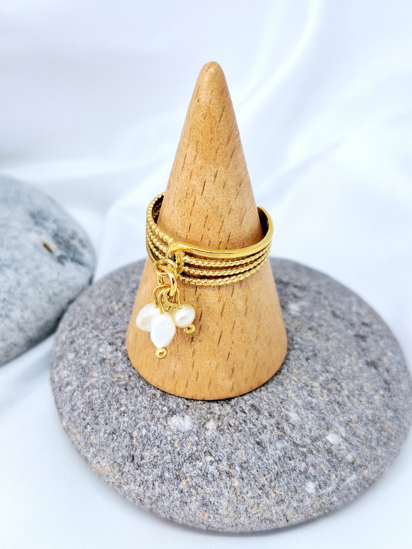 Bague "ROSE-BELLE"
