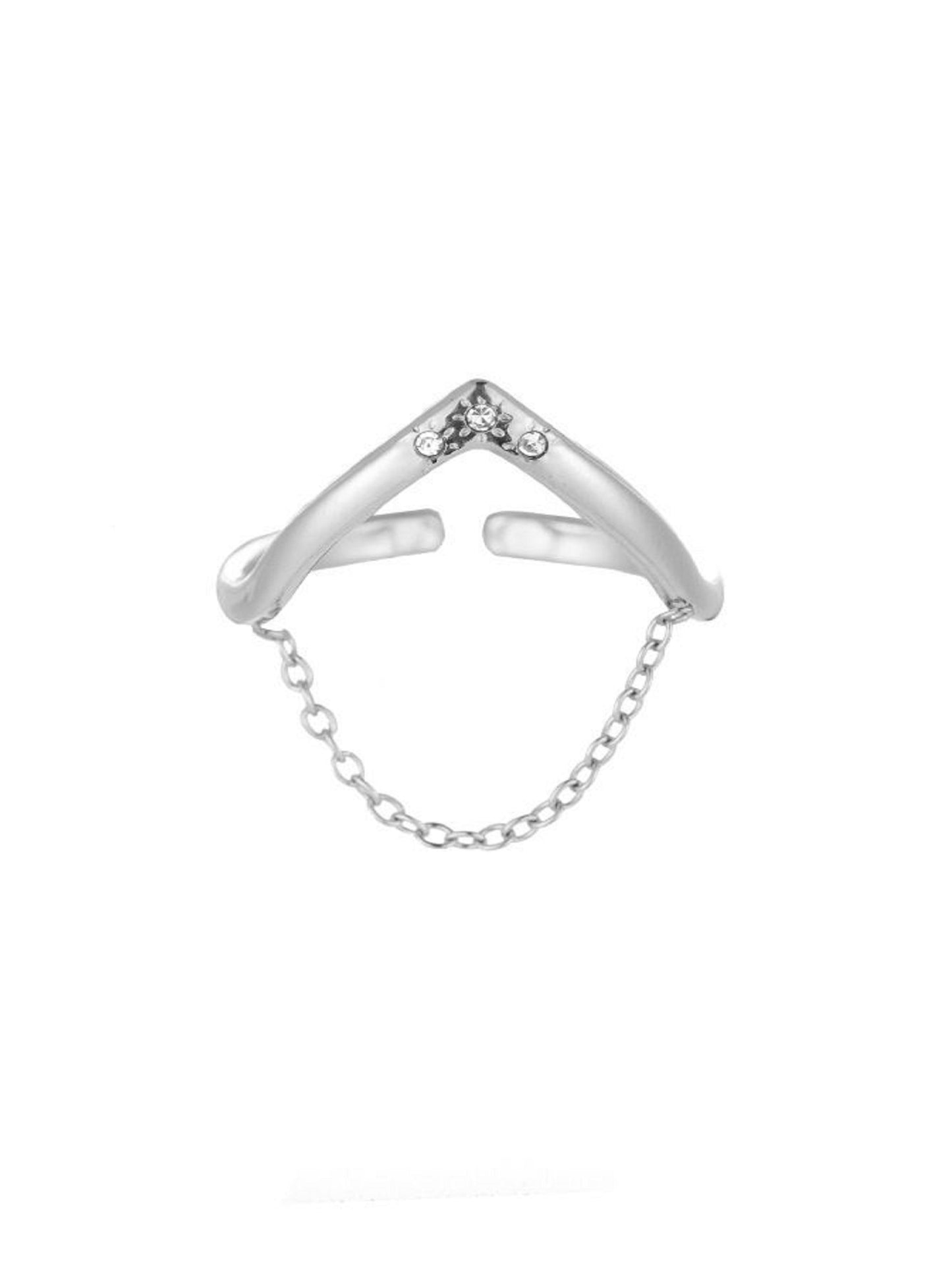 Bague "WISH BONE"