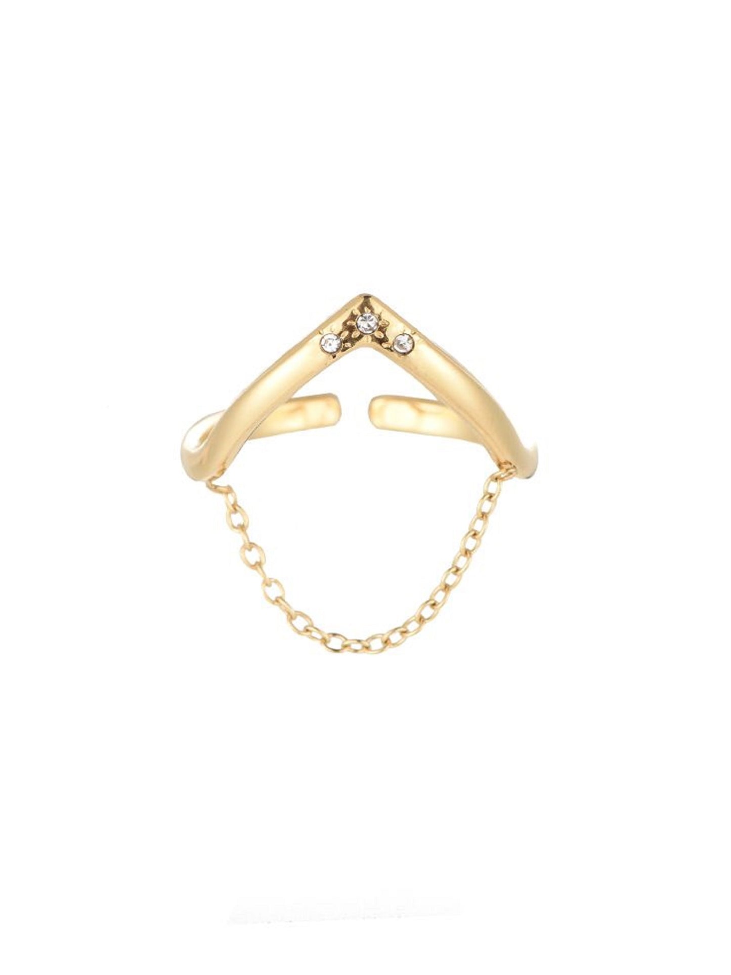 Bague "WISH BONE"