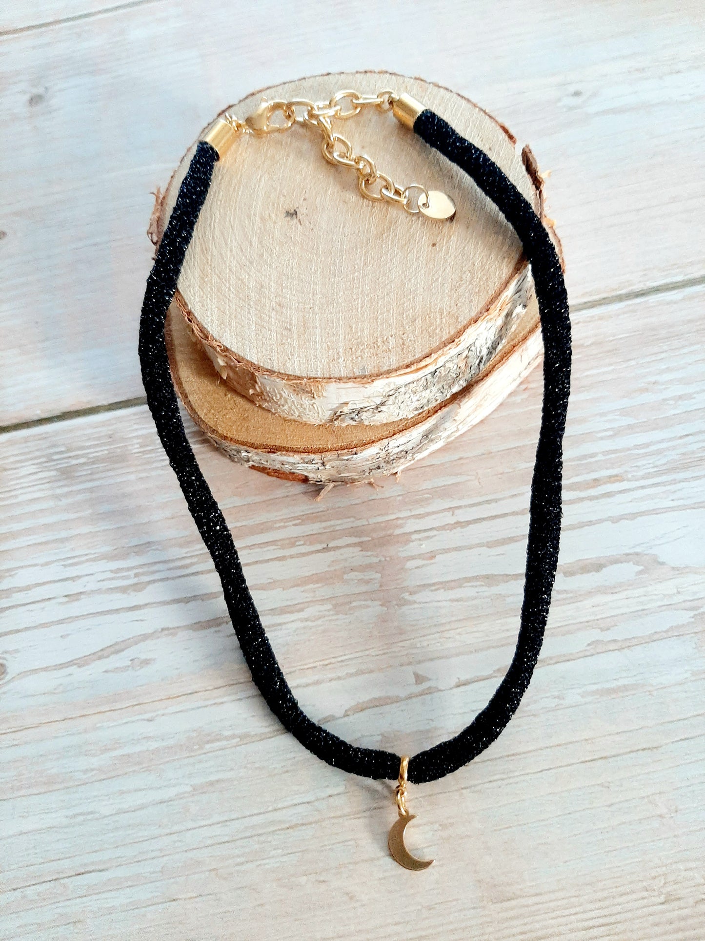Collier choker "MOON"