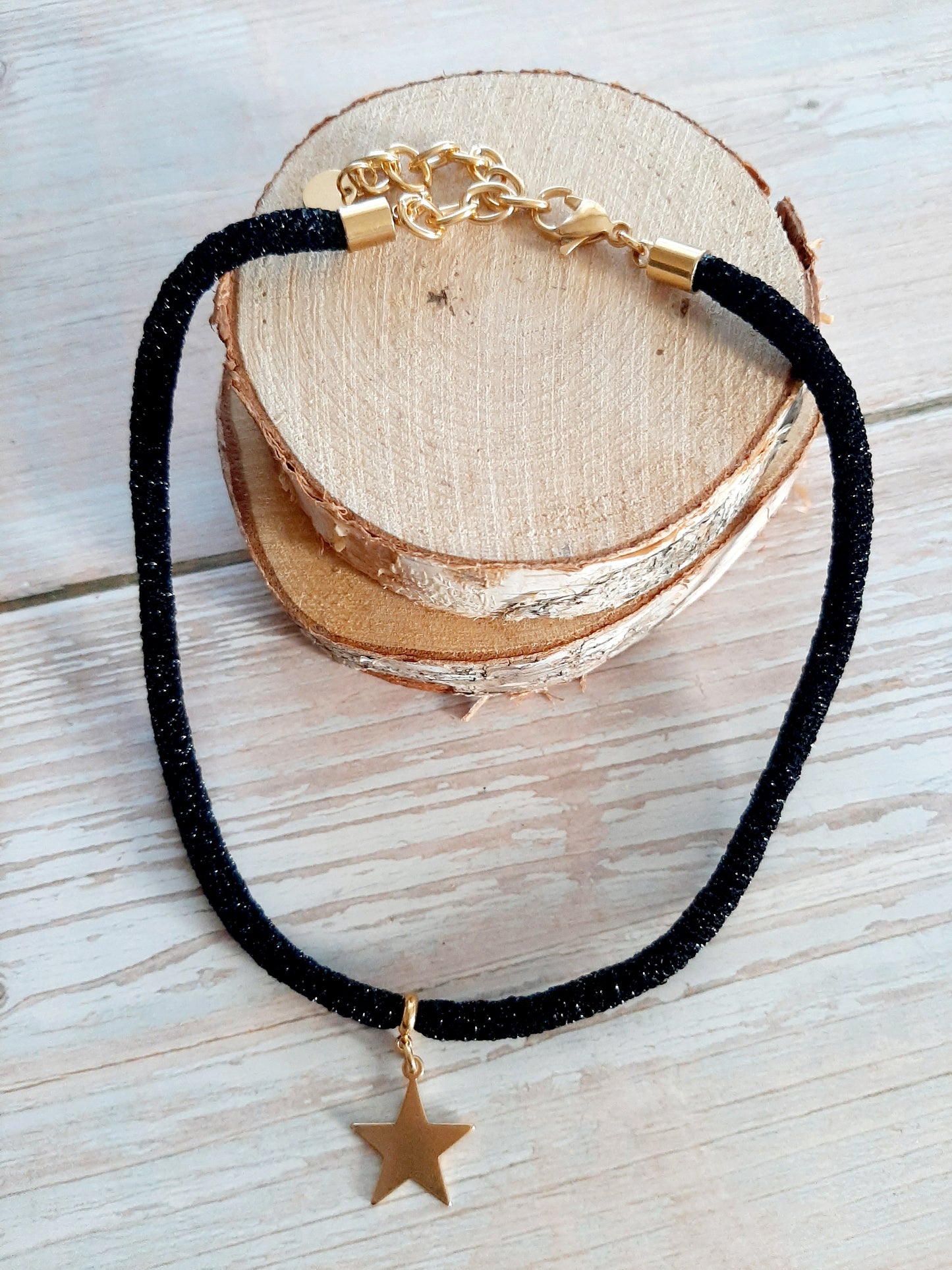 Collier choker "STAR"