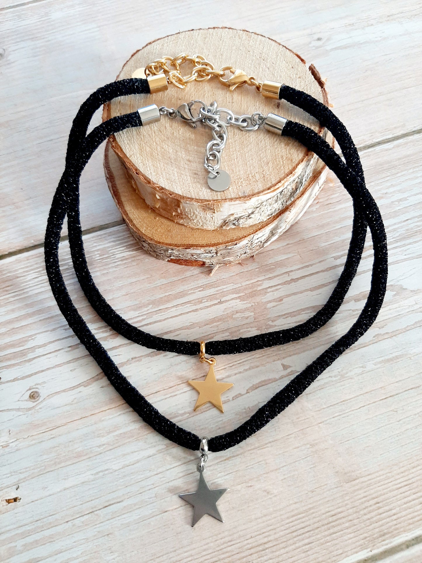 Collier choker "STAR"