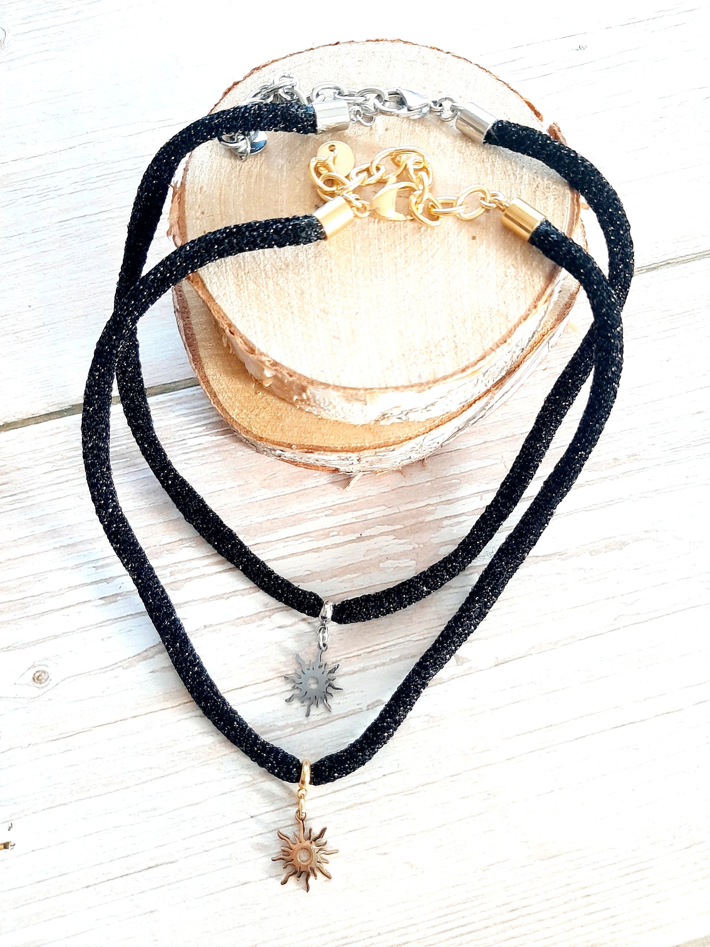 Collier choker "SUN"