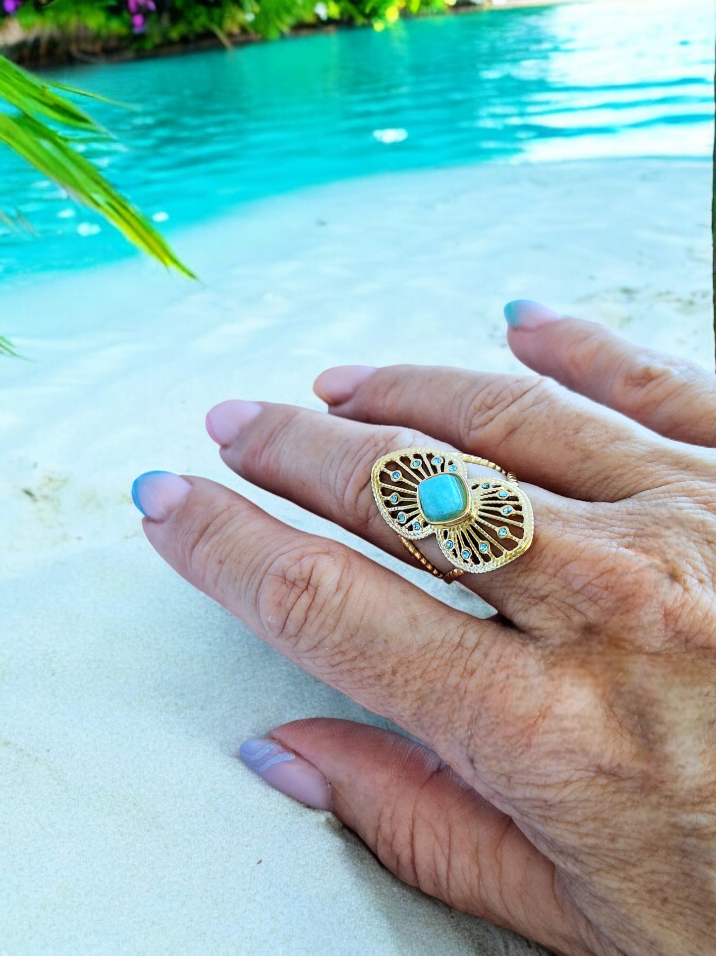 Bague "ABRIL"