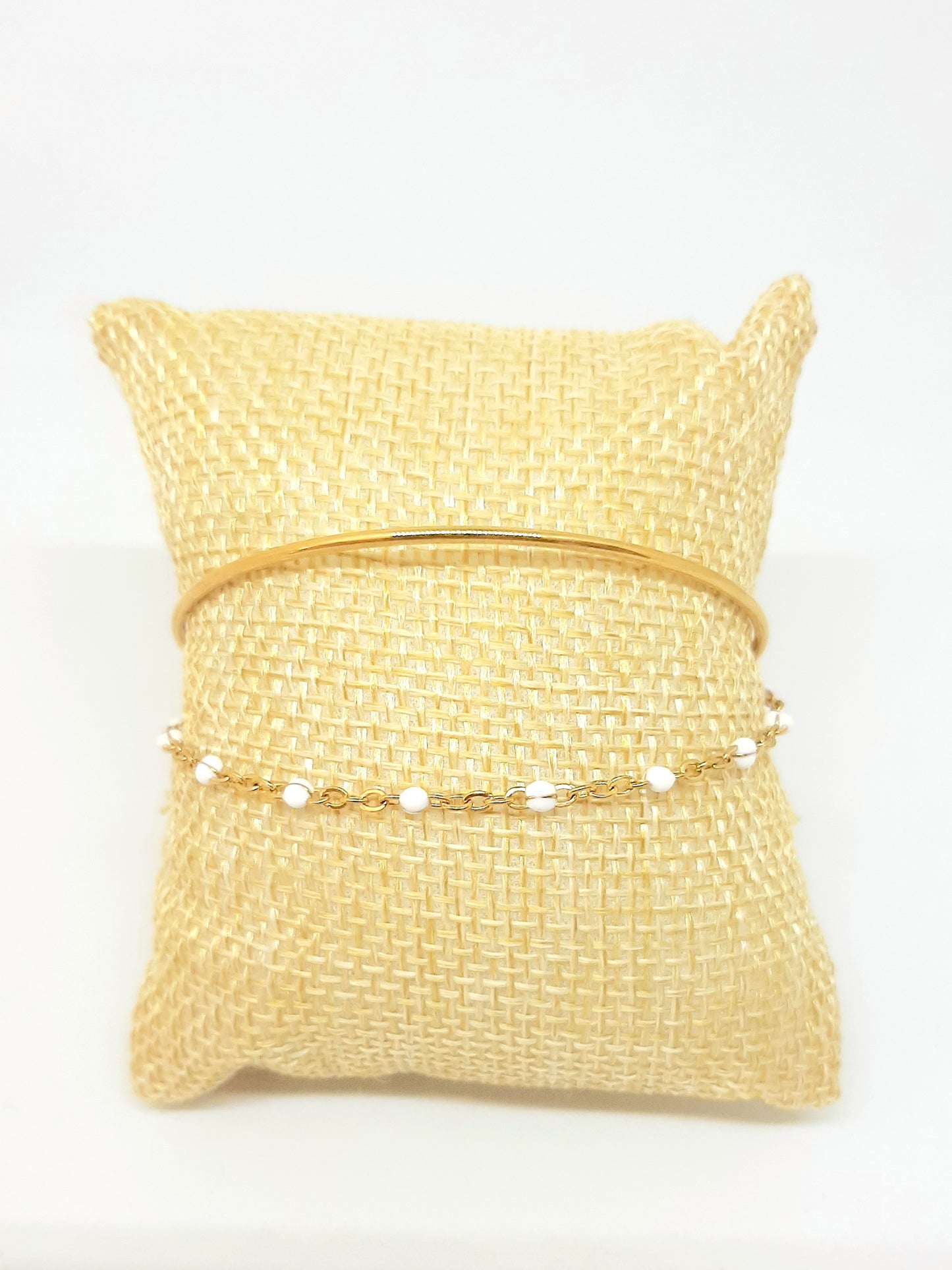 Bracelet double rang "ASTERIA"