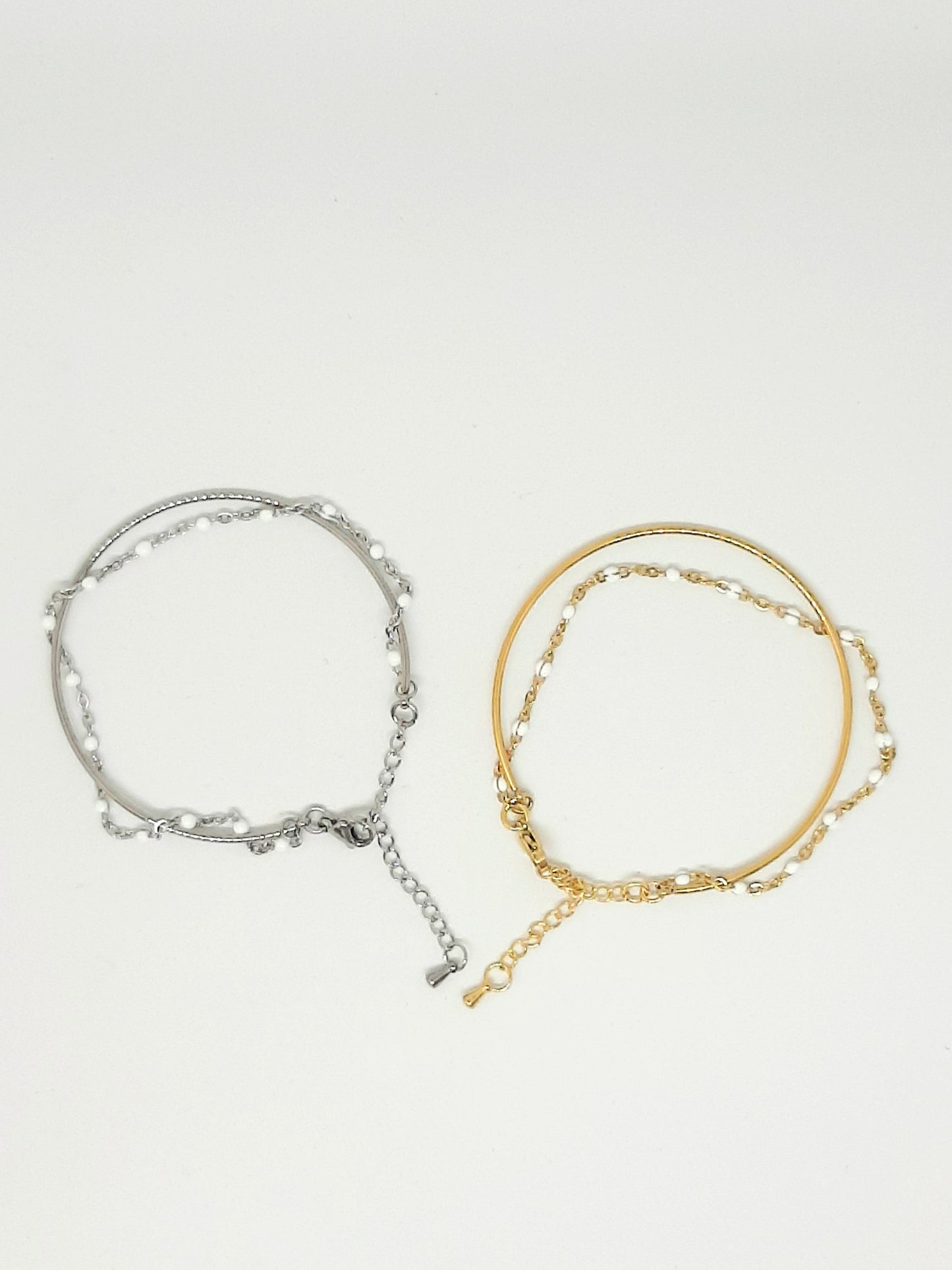 Bracelet double rang "ASTERIA"