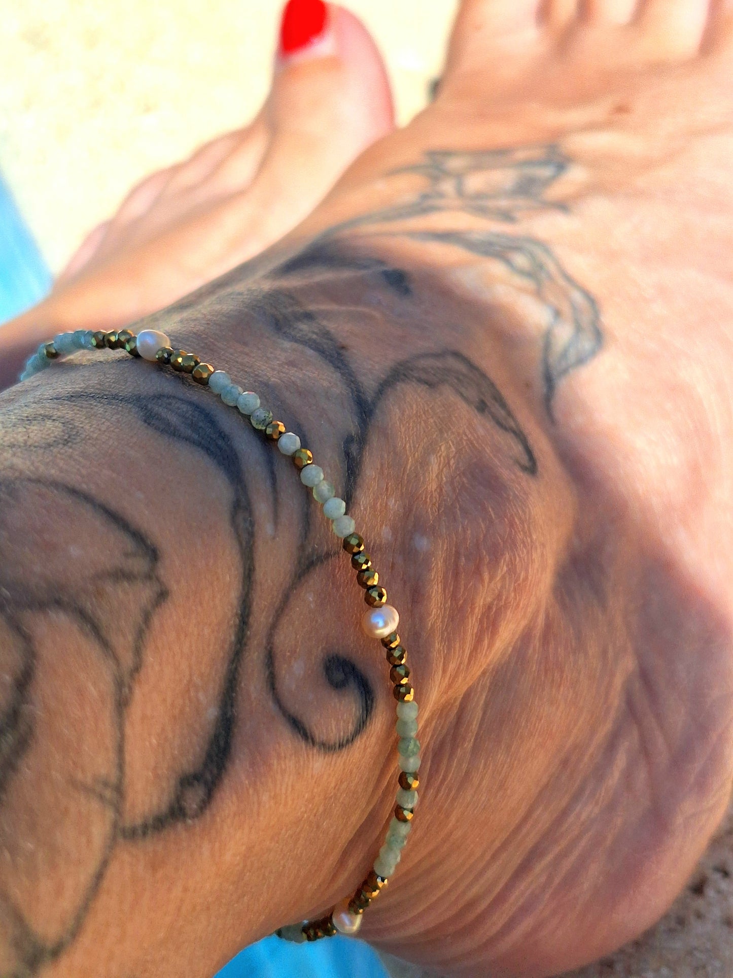Bracelet de cheville "AVAH"