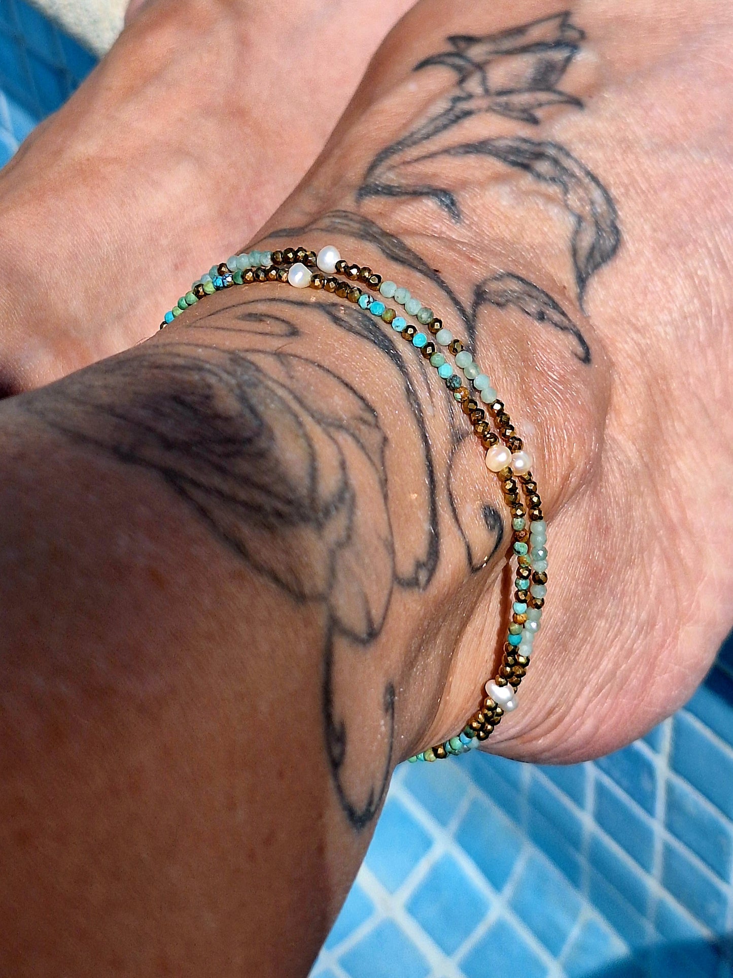 Bracelet de cheville "AVAH"