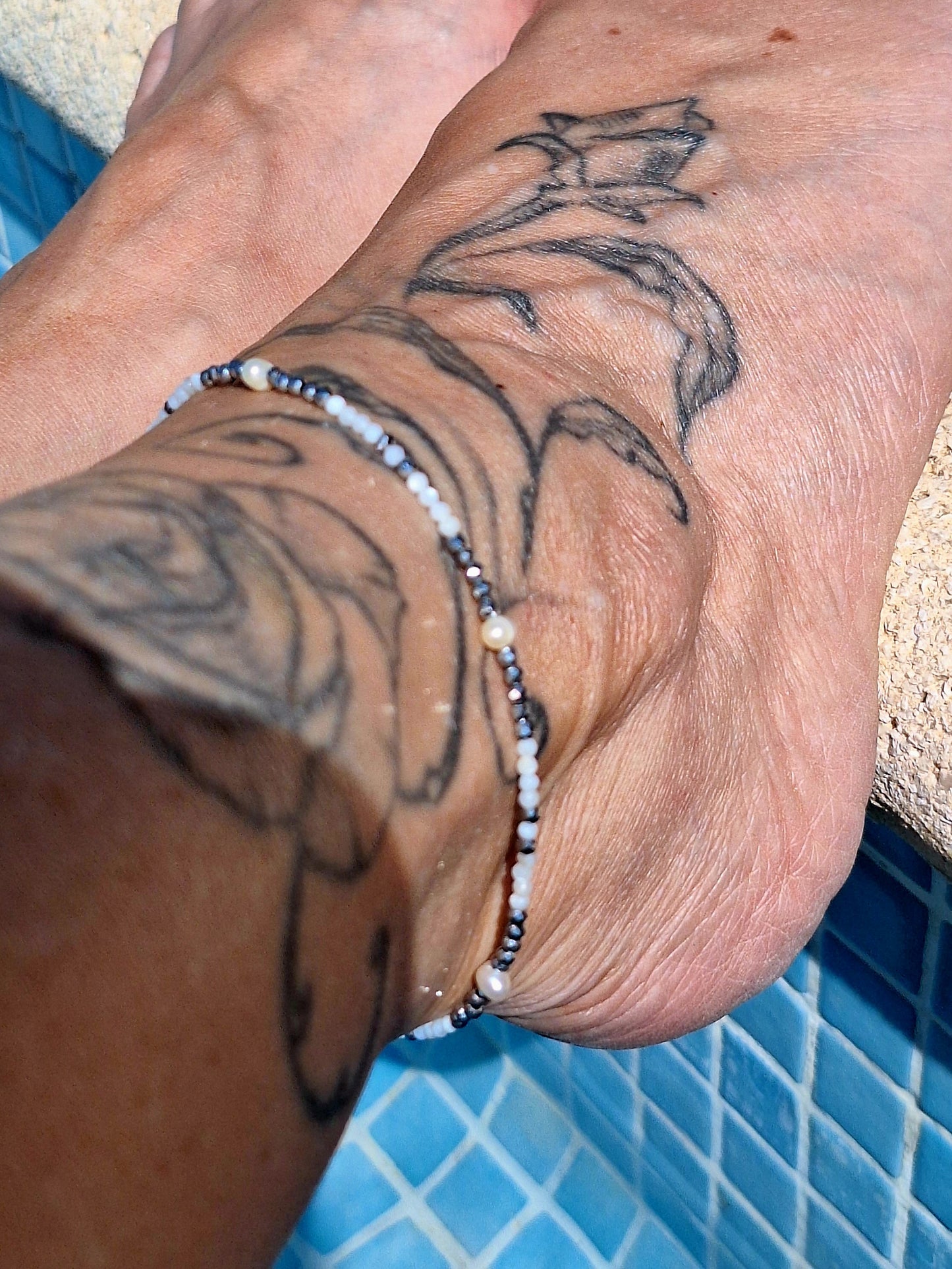 Bracelet de cheville "AVAH"