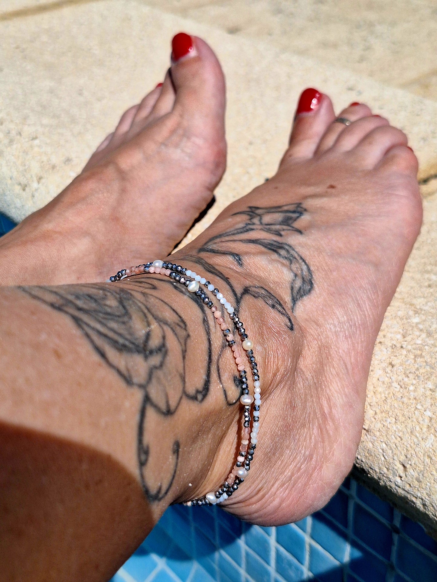Bracelet de cheville "AVAH"