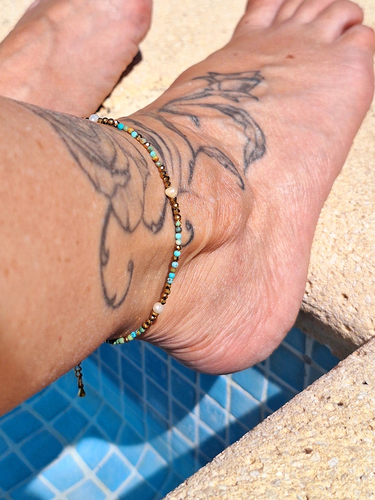 Bracelet de cheville "AVAH"