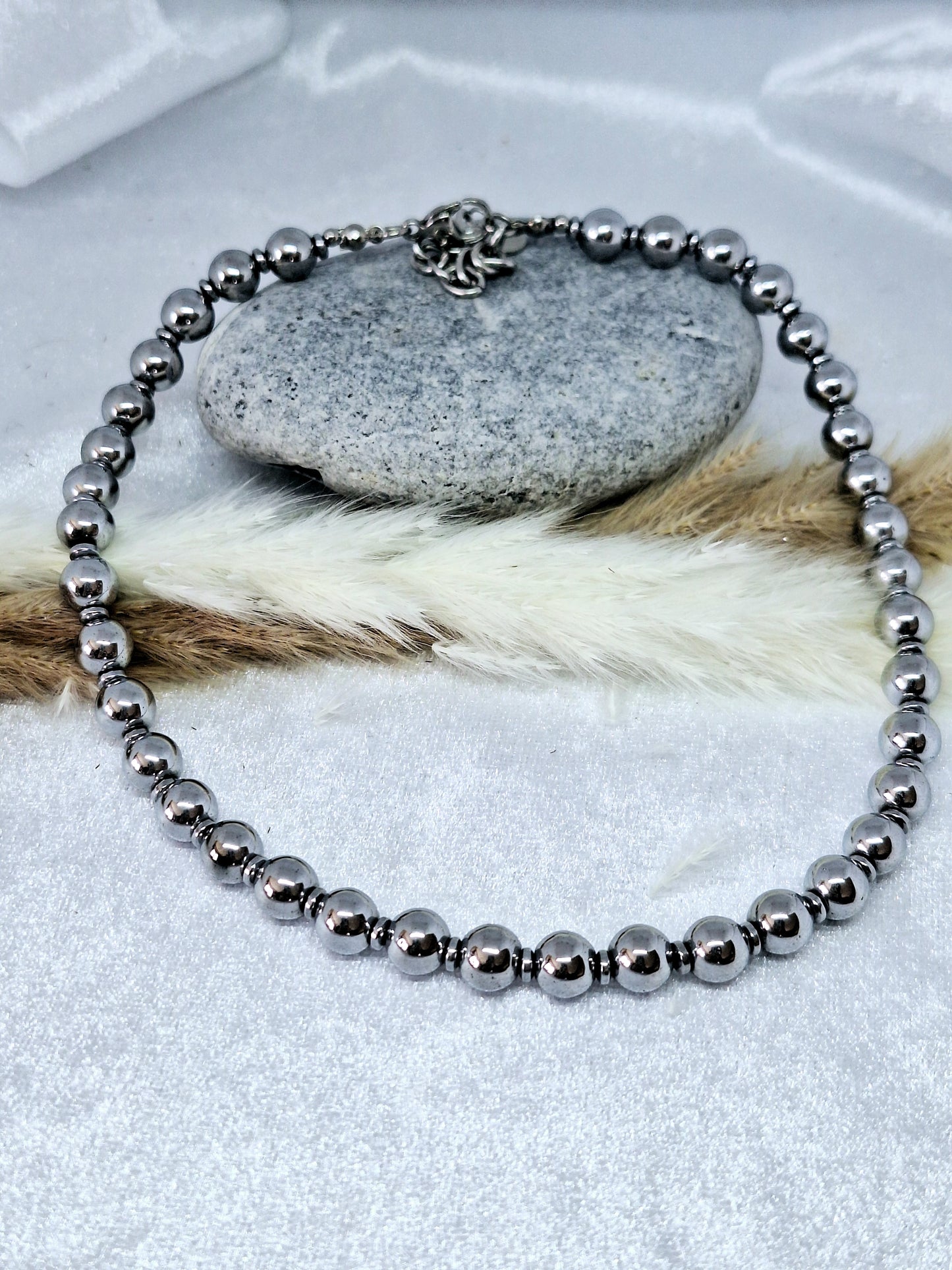 Collier "BAYA" - argenté