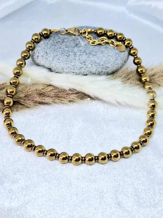 Collier "BAYA" - doré