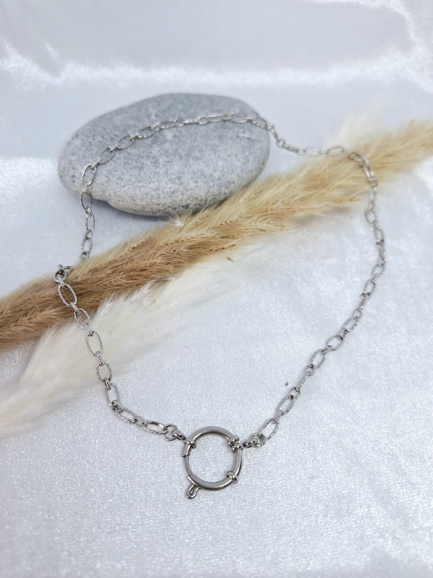 Collier "CHARM" - argenté