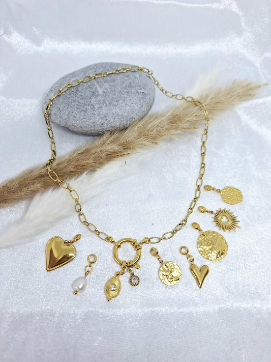 Collier "CHARM" - doré
