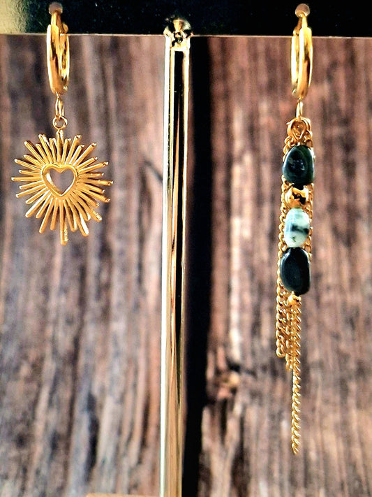 Boucles d'oreilles "CRISTALINE"