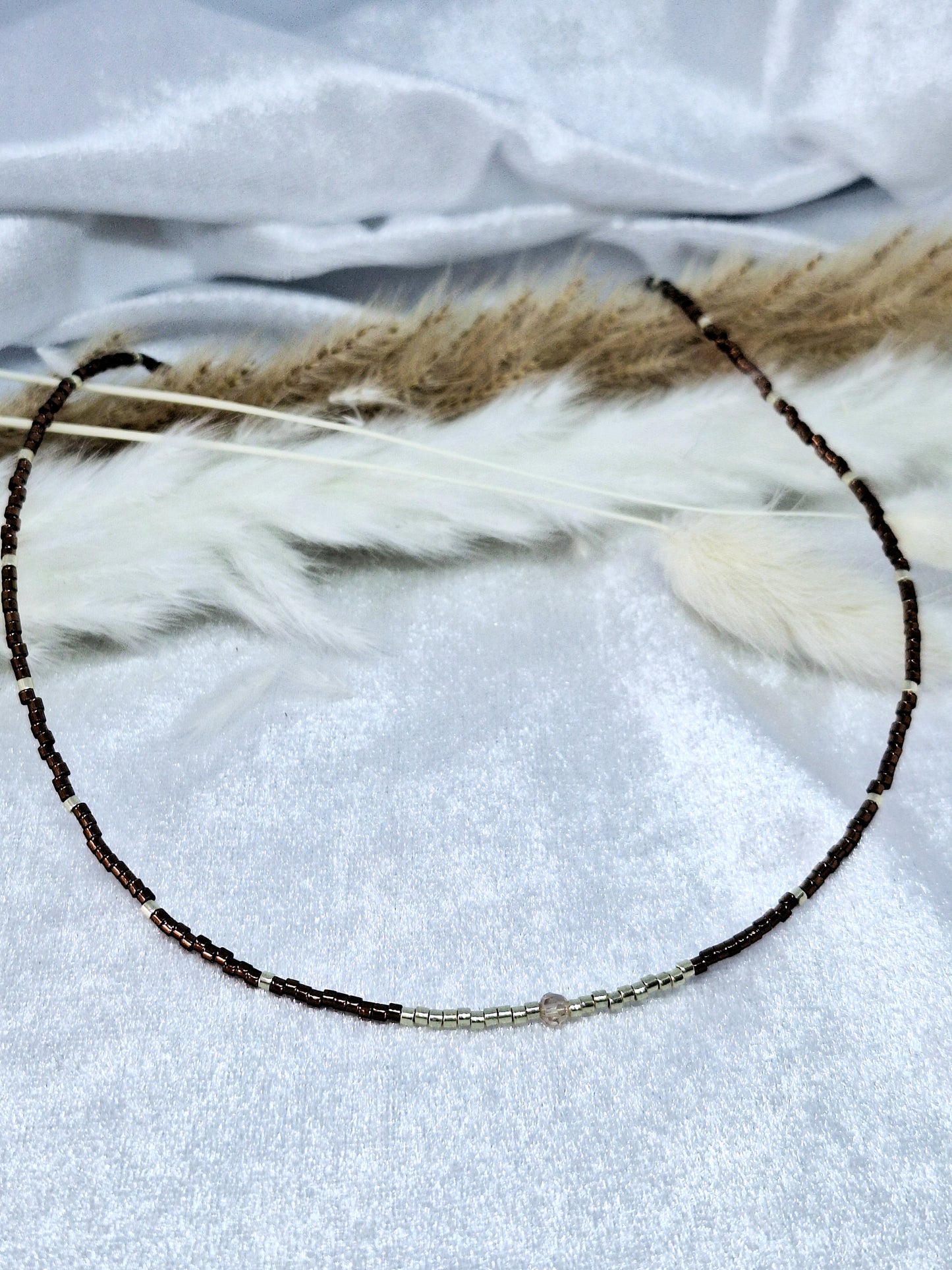 Collier "ELOA" - argenté