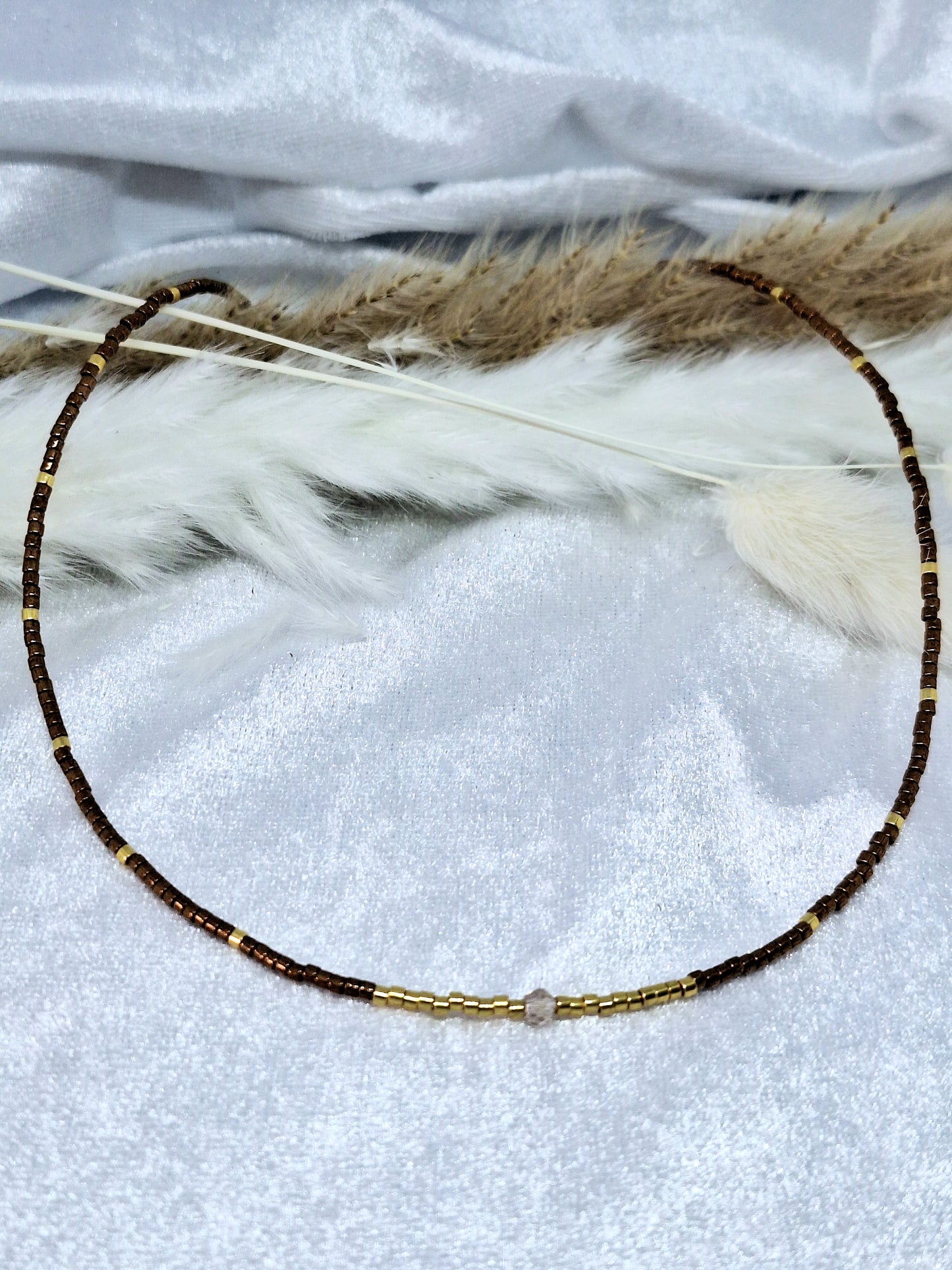 Collier "ELOA" - doré