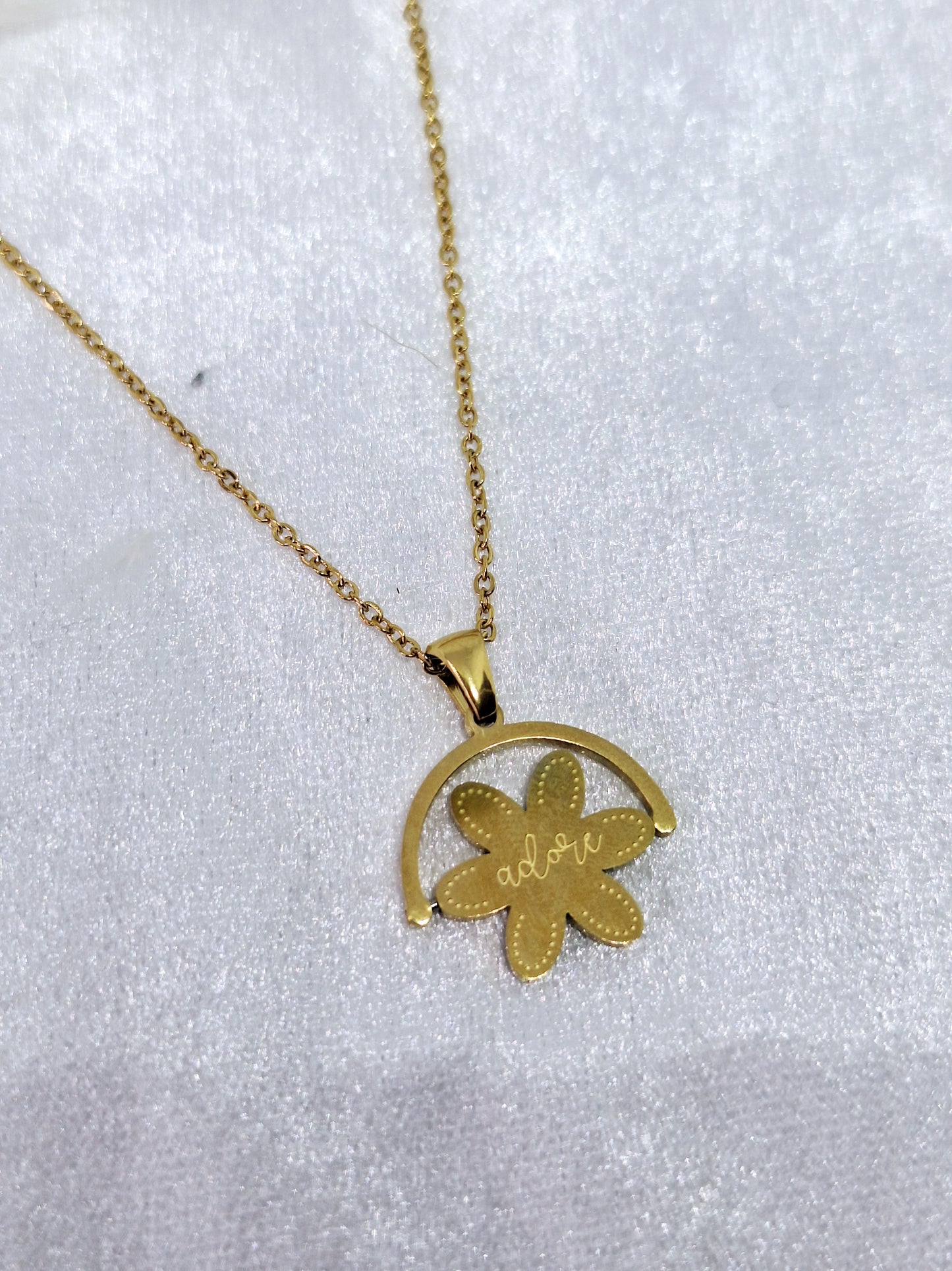 Sautoir "FLEUR"