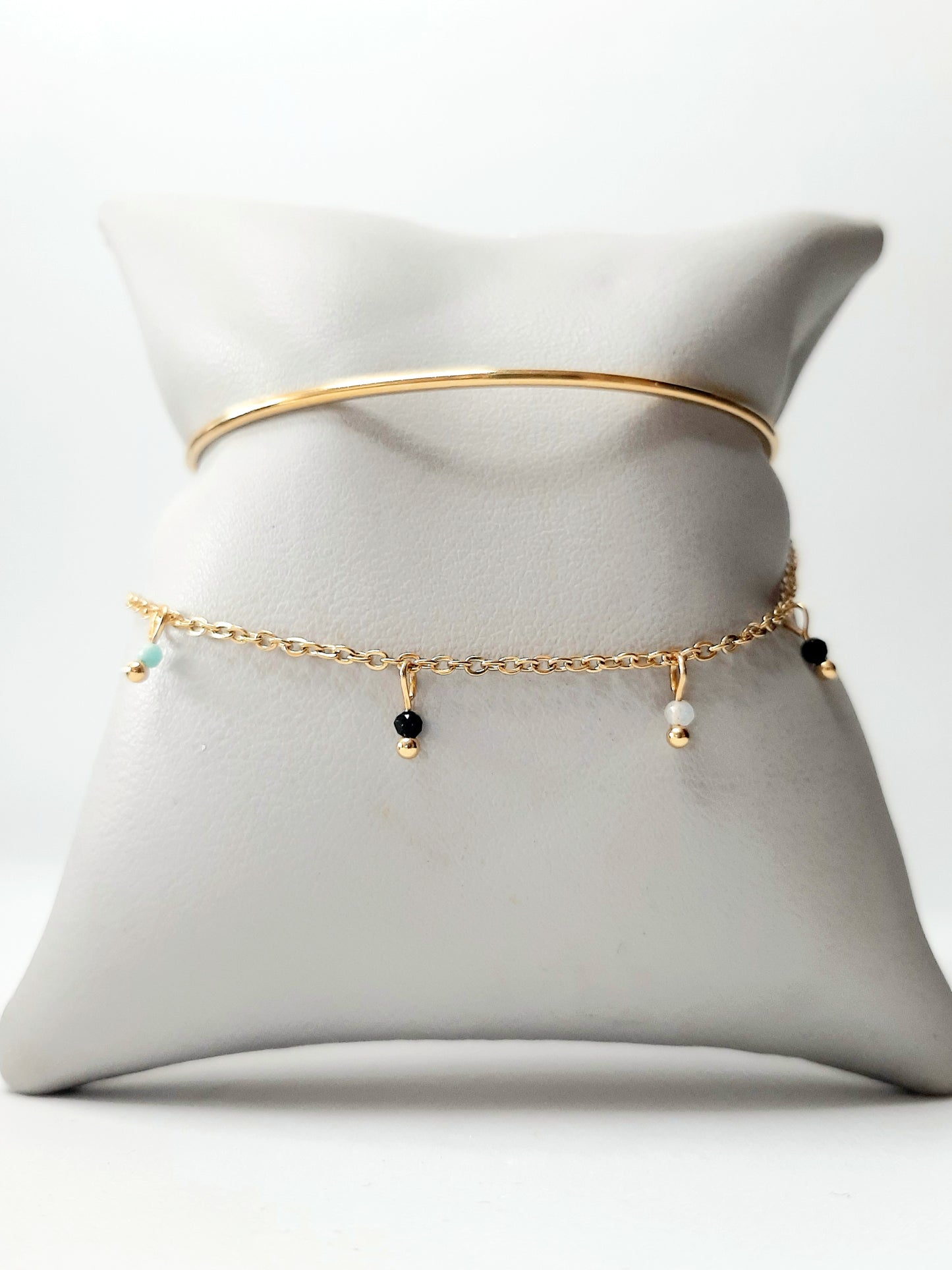 Bracelet jonc double "HELENA"