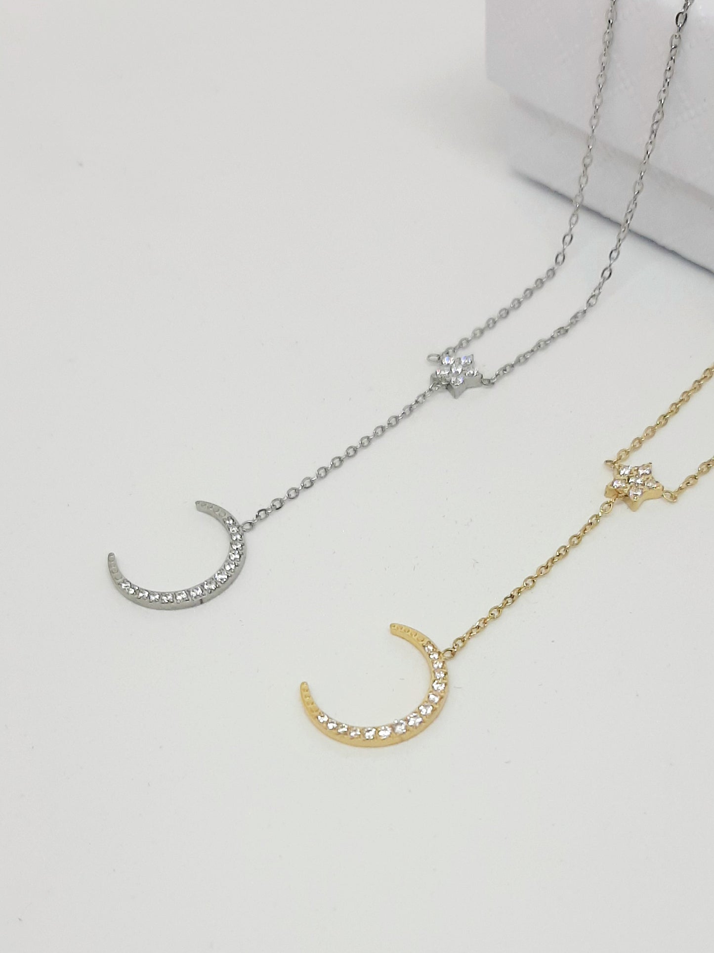 Collier cravate "MOONSTAR"