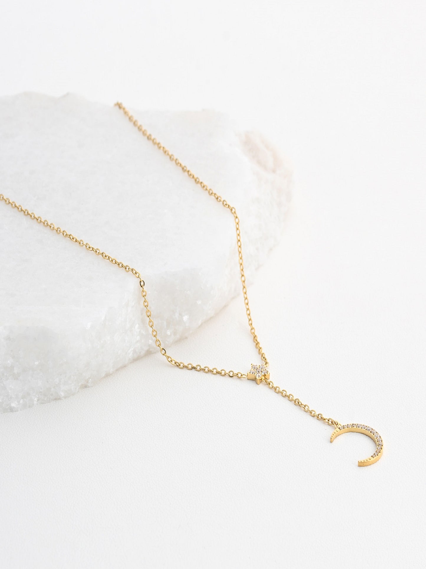 Collier cravate "MOONSTAR"