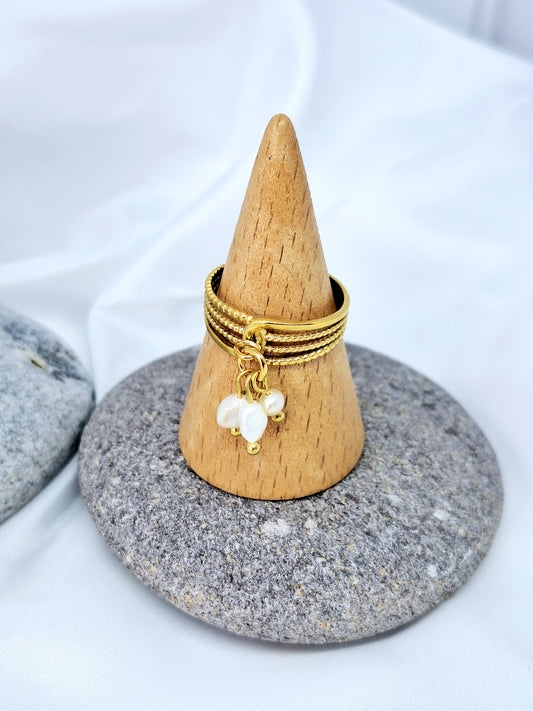 Bague "ROSE-BELLE"