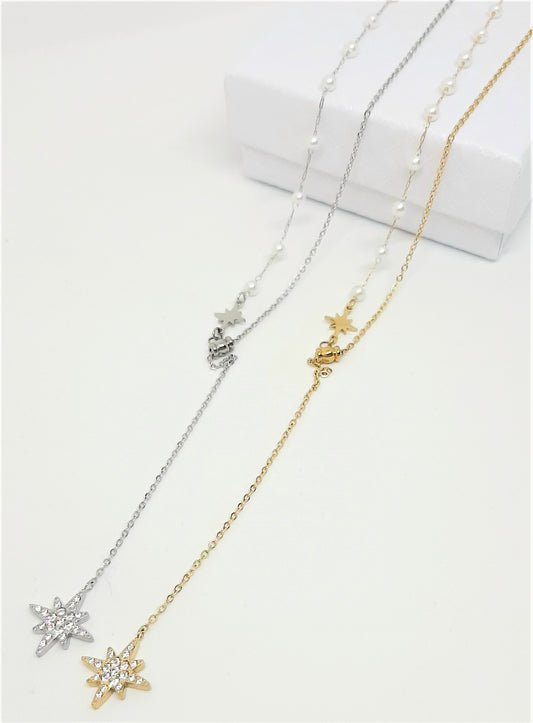 Collier cravate "STARLIGHT"