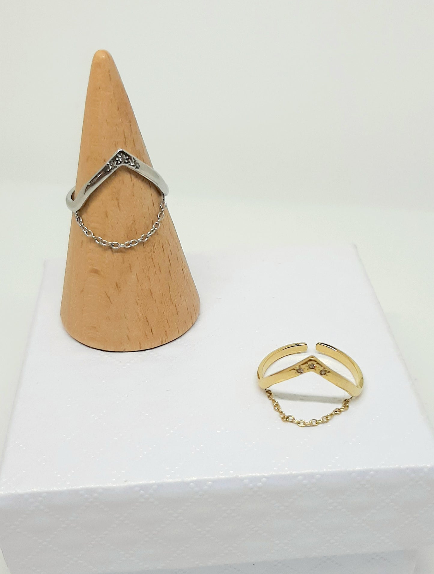 Bague "WISH BONE"