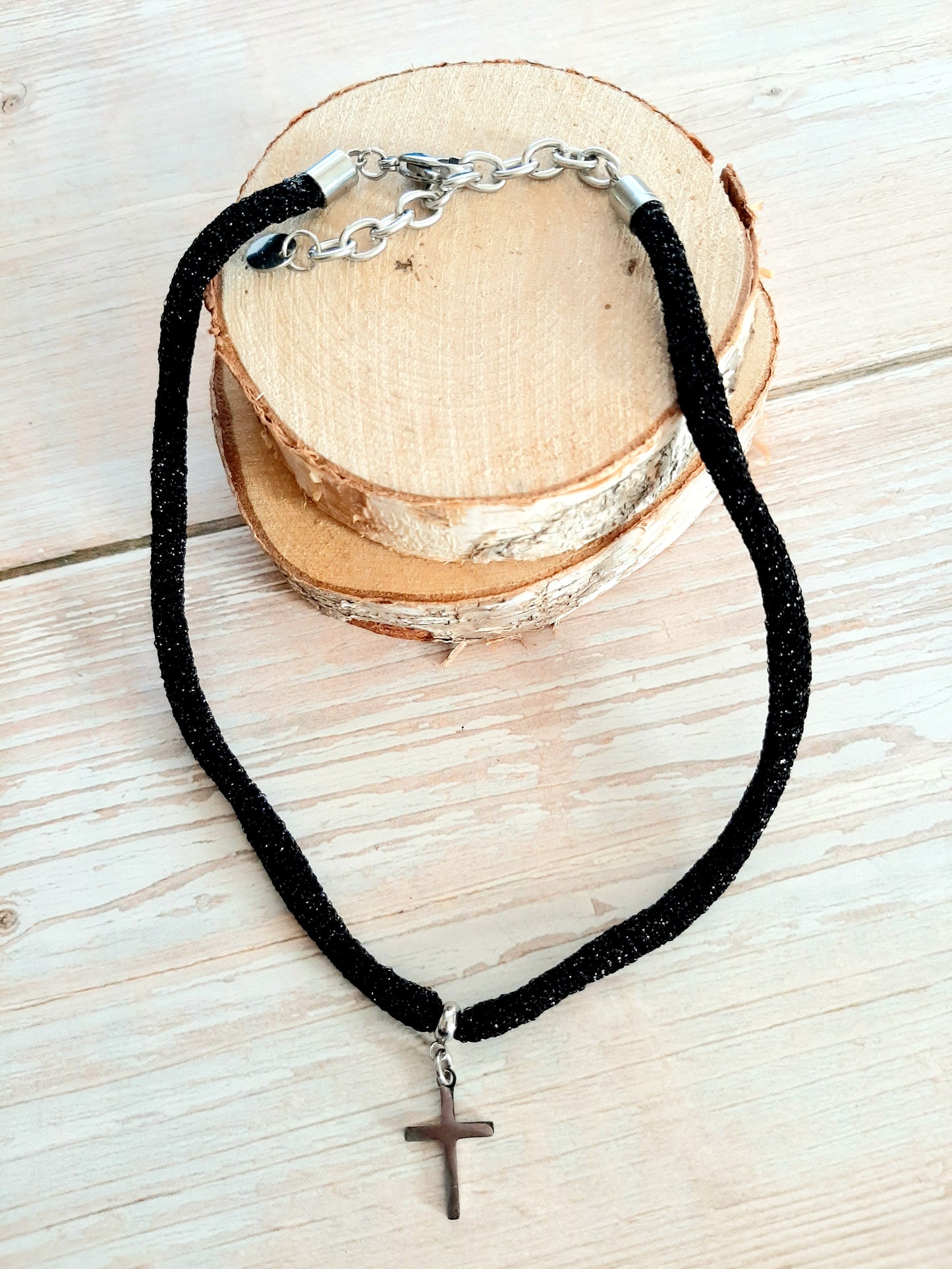 Collier choker "BELIEF"