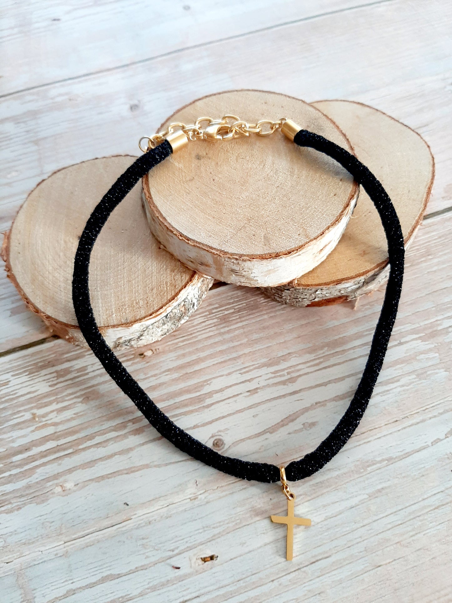 Collier choker "BELIEF"