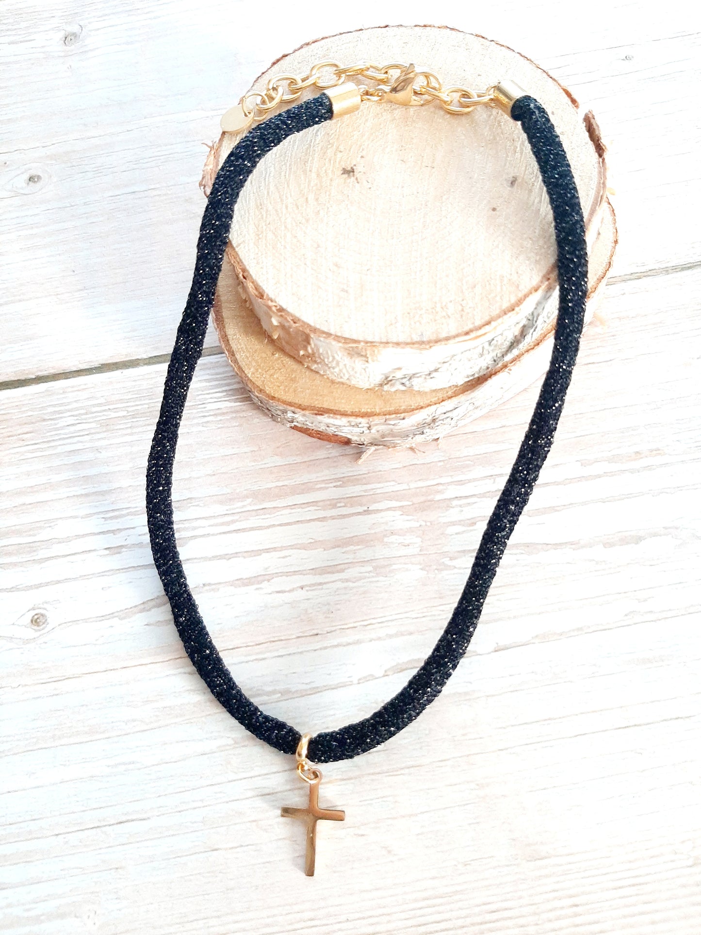 Collier choker "BELIEF"