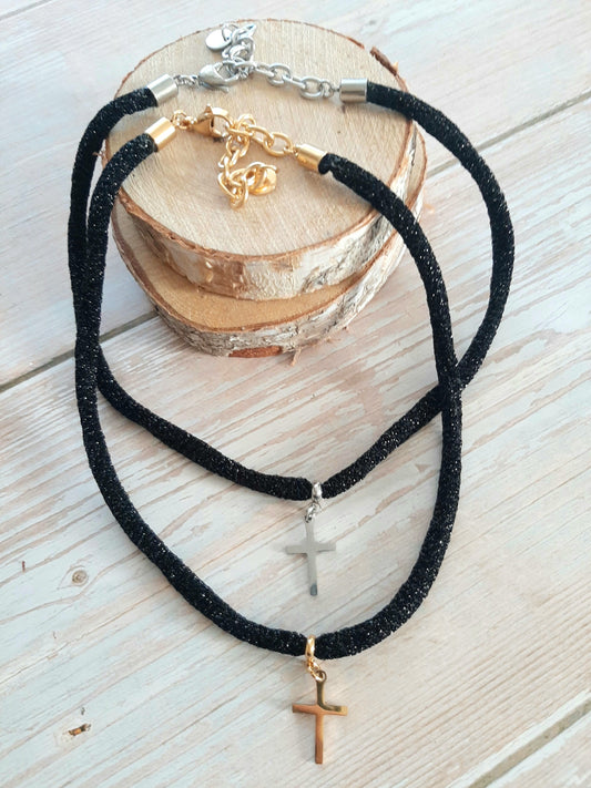 Collier choker "BELIEF"