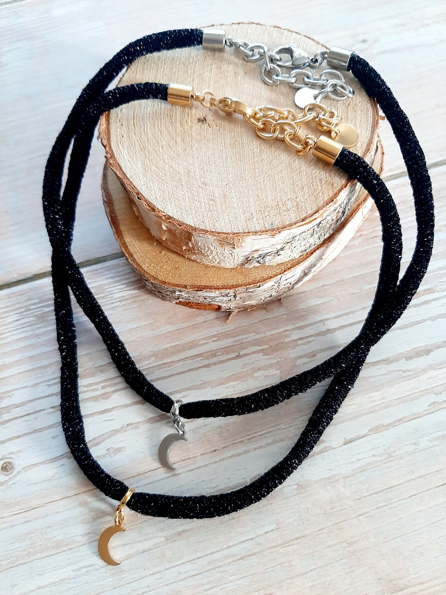 Collier choker "MOON"