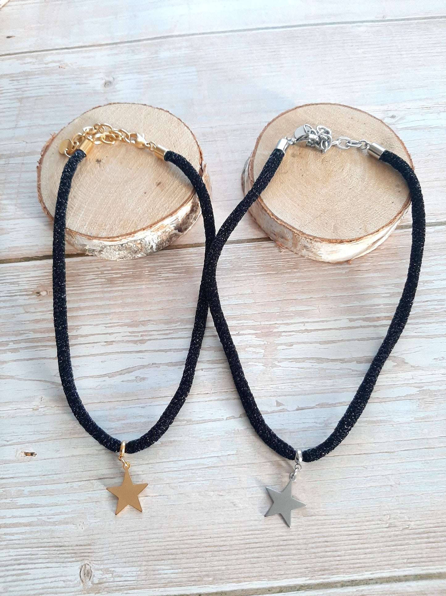 Collier choker "STAR"