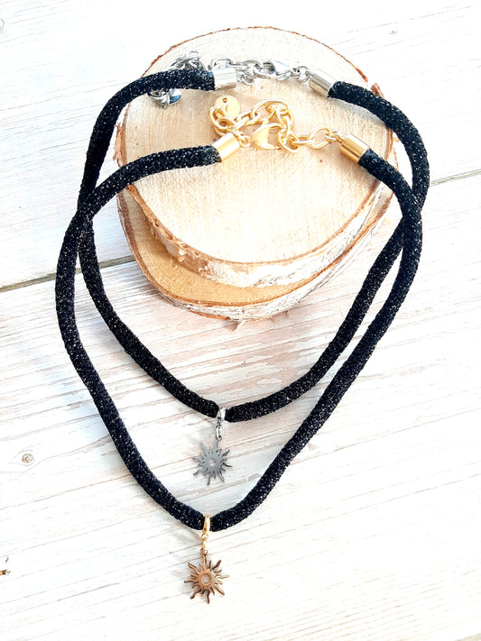 Collier choker "SUN"